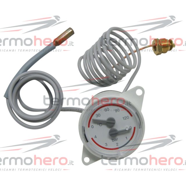 Hermann H047006226 - Termomanometro per Habitat, Master e Micra