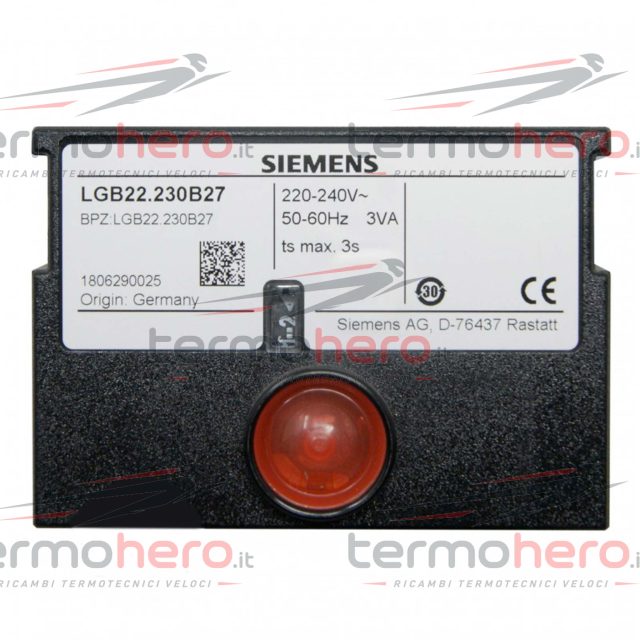 Siemens LGB22.230B27 - Quadro Comandi per Bruciatore