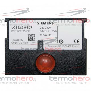 Siemens LGB22.230B27 - Quadro Comandi per Bruciatore