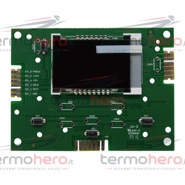 Hermann 0020195575 - Scheda Display per Micra 4 e Spazio 4 Condensing