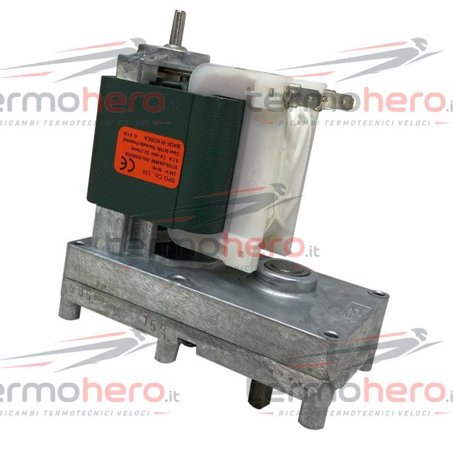Motoriduttore per Stufe a Pellet 7,8 RPM Albero 9,5 mm