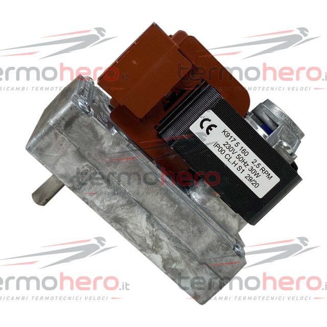 Kenta K9175160 - Motoriduttore 2,5 RPM per Stufe Pellet