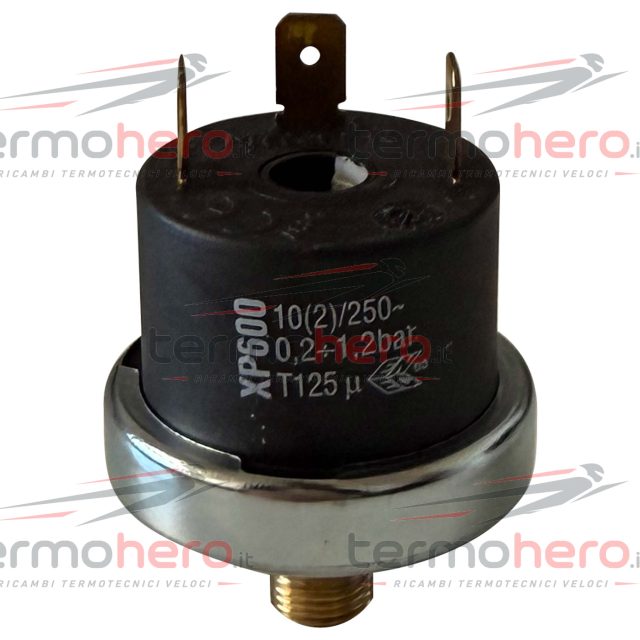 Unical 95000022 - Pressostato Mancanza Acqua 0,4 Bar Attacco 1/8"