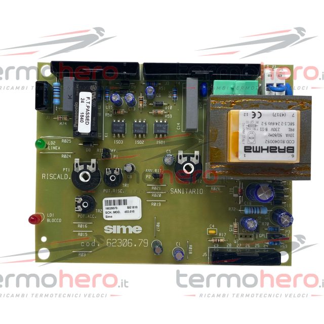 Sime 6230679 - Scheda 24V per Format BF, Format CE Iono e Format OF