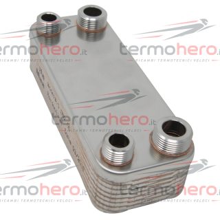 Ferroli 39812300 - Scambiatore Sanitario per Atlas D 30, Econcept 25 C e Fersystem 25 C