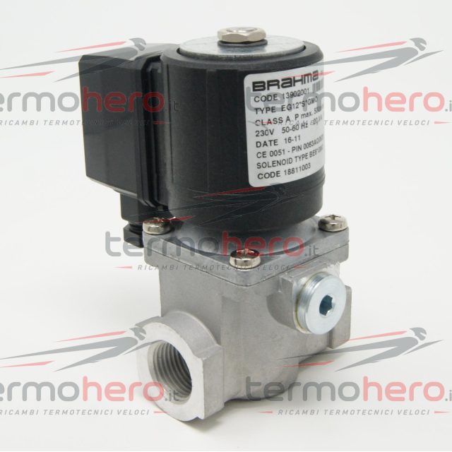 Brahma 13902001 - Elettrovalvola EG12SGMO 1/2" Femmina-Femmina