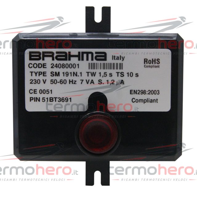 Brahma 24080001 - Scheda Apparecchiatura SM191N.1