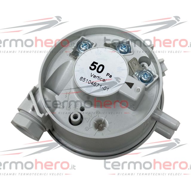 Ariston 65104671-01 - Pressostato Aria 50 Pa per Alteas X, Cares X, Clas e Genus Evo