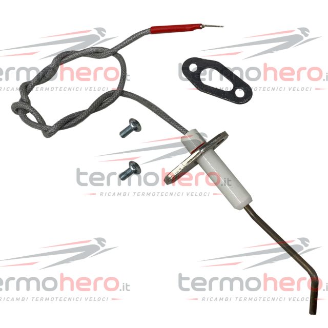 Ariston 61317433 - Elettrodo Candela di Ionizzazione per Aco B, Aco FS e Genus HE Plus