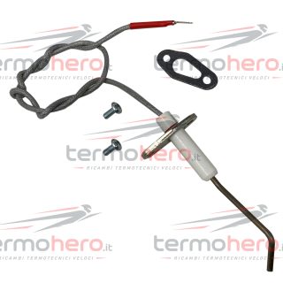 Ariston 61317433 - Elettrodo Candela di Ionizzazione per Aco B, Aco FS e Genus HE Plus
