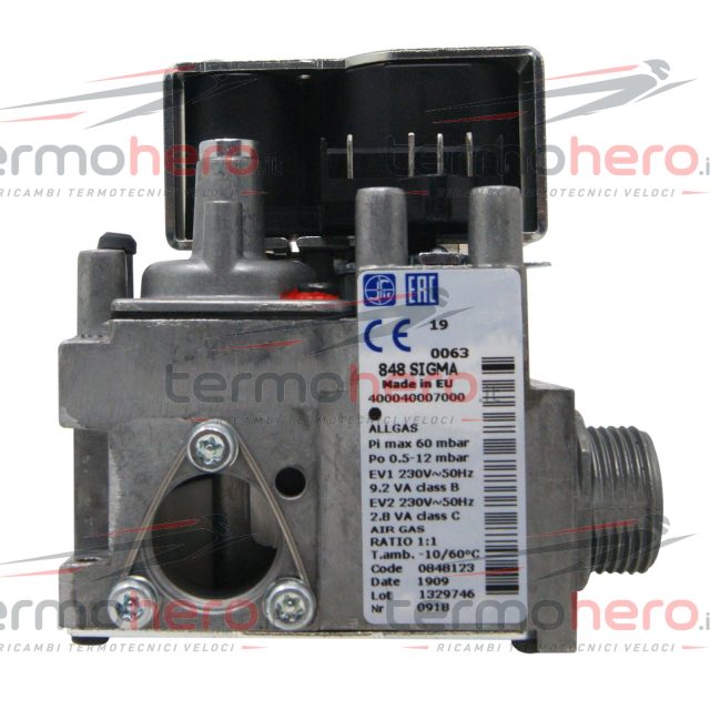 Ariston 60000537 - Valvola Gas SIT 848123 per Clas Premium e Genus Premium