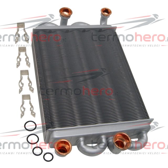 Ferroli 39837660 - Scambiatore Bitermico per DOMIcondens, DOMIproject, Easy Box e FERCondens