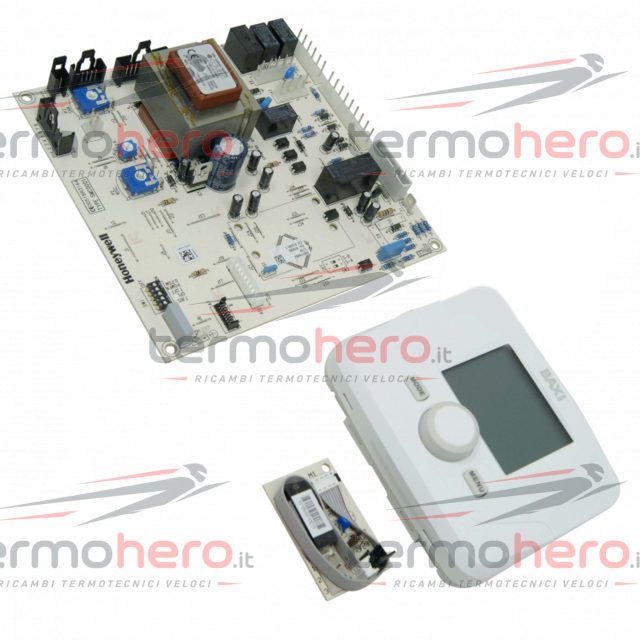 Baxi JJJ005657840 - Kit Scheda e Telecontrollo per Luna Air, Luna IN e Luna Max