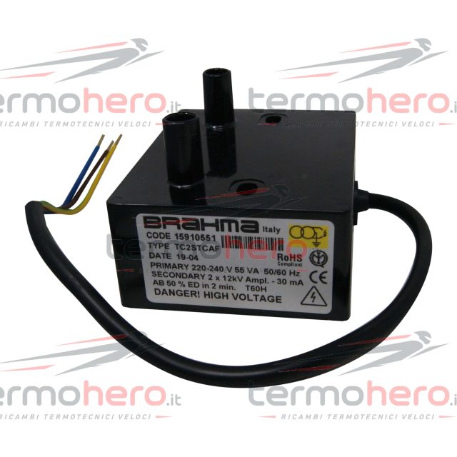 Brahma 15910551 - Trasformatore di Accensione TC2STCAF