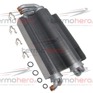 Ferroli 39819640 - Pacco Lamellare Scambiatore Bitermico per Domi Compact, Ferrella Zip e Ferella Box
