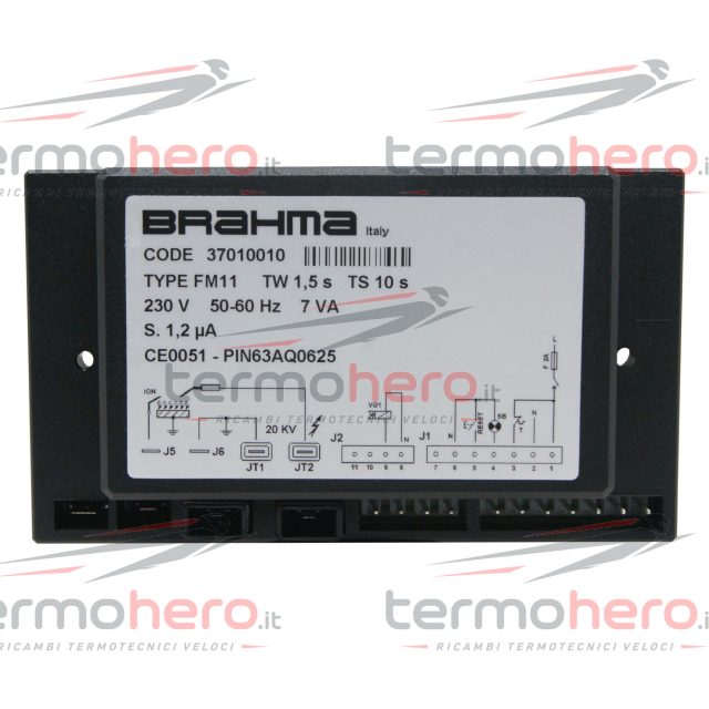 Sime 6178830 - Scheda Apparecchiatura Brahma FM11 37010010 per Murelle