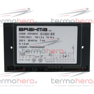 Sime 6178830 - Scheda Apparecchiatura Brahma FM11 37010010 per Murelle