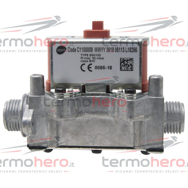 Euroterm 39841320 - Valvola Gas B&P Bertelli SGV100 C1100009 per Doxa D e Fox D