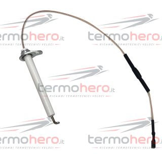 Ariston 65105682 - Elettrodo Candela Accensione Destra con Resistenza per Modula, Next, One e T2/23