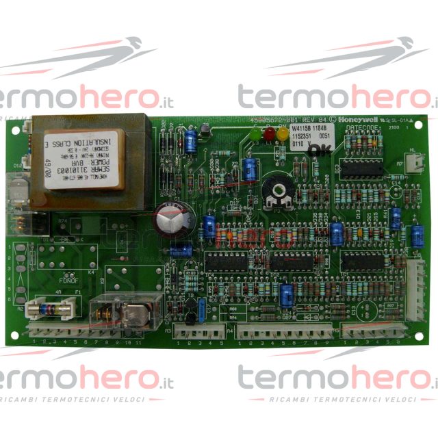 Unical 95000357 - Scheda Honeywell W4115B1184 per Dua CTN e Dua RTN