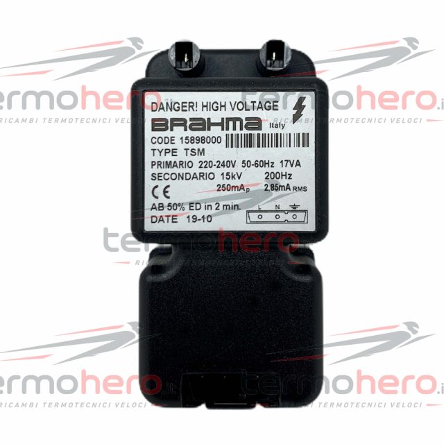 BRAHMA 15898000 - Accenditore Trasformatore di Accensione TSM