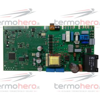Scheda elettronica Junkers, codice 87377077620, destinata alle caldaie Cerapur Compact ZSB 24, Cerapur Compact ZWB 24 e Cerapur 