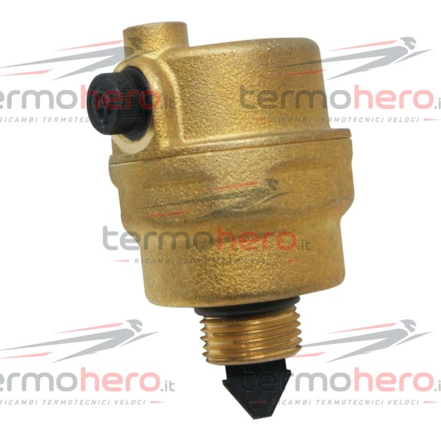 Unical - Valvola CALEFFI di Sfogo Aria Jolly 3/8" per Dua, Gea, Kondensal e Wiesberg