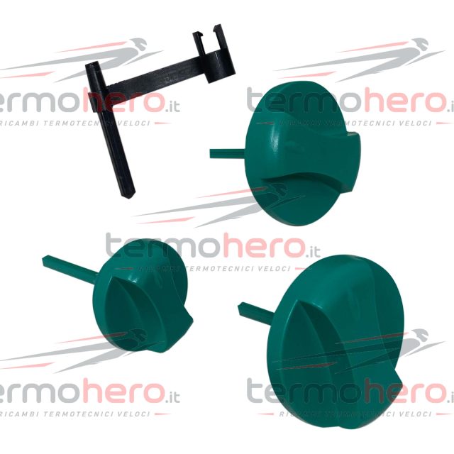 Vaillant 114286 - Kit Manopole Verdi per VM e VMW