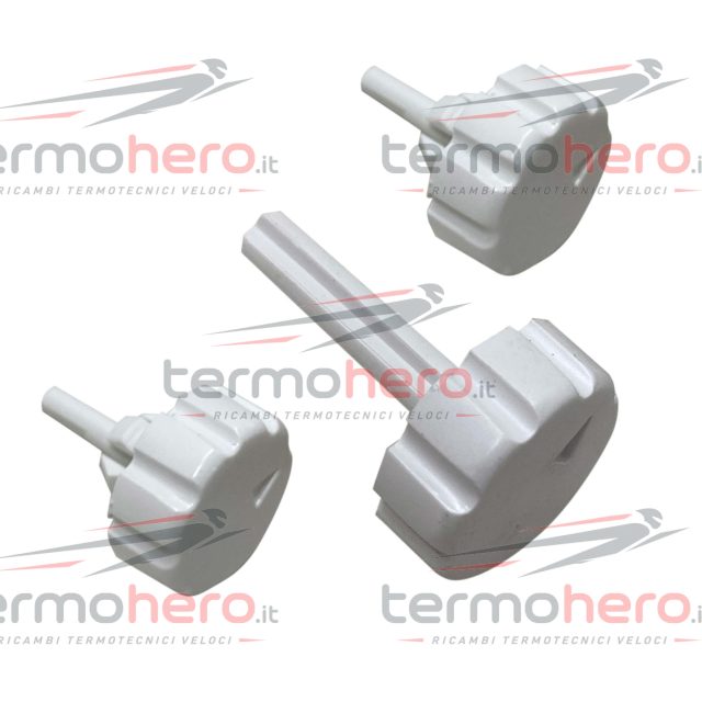 Ferroli 39808790 - Kit Manopole per Domina, Domina Insert, Domina Oasi, Domina Igloo, Ferella e Ferella Extra