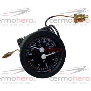 Ariston 571832 - Termoidrometro D52 0-120Â°C 0-4 Bar Ã˜ 52 mm