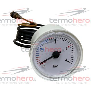 Beretta R1857 - Manometro Idrometro Ã˜ 42 mm 0-4 Bar per Meteo, Meteo Mix, Meteo Box e Super Exclusive
