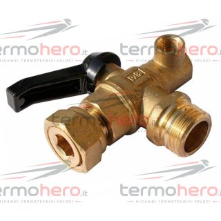 Rubinetto di Carico Riello 4364744 per Benessere Eco, Caldariello, Nuova Benessere e Salvaspazio