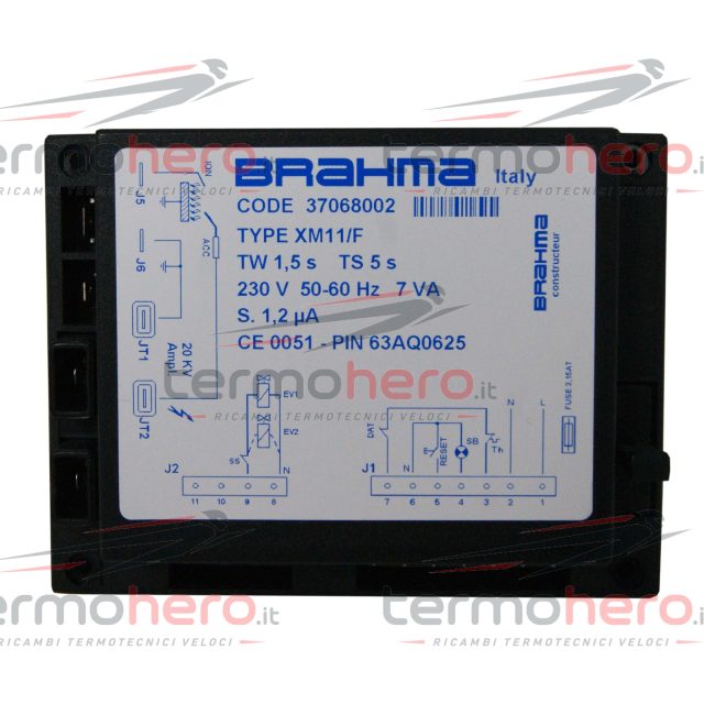 Brahma 37068002 - Scheda Apparecchiatura XM11/F