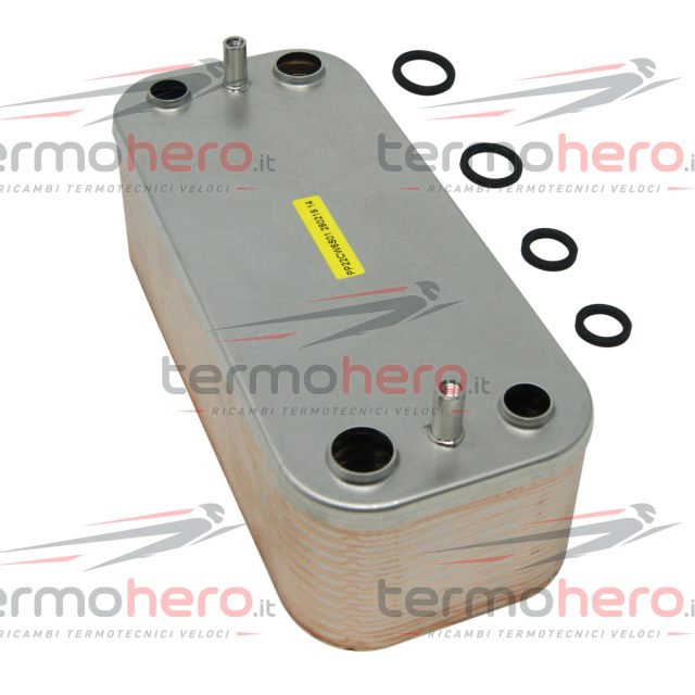 Immergas - Scambiatore Sanitario 22 Piastre per Eolo, Nike e Victrix Superior