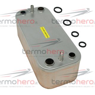 Immergas - Scambiatore Sanitario 22 Piastre per Eolo, Nike e Victrix Superior