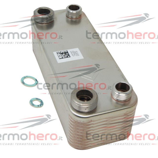 Beretta R10022302 - Scambiatore Sanitario 20 Piastre per Super Exclusive Micro e Micromix