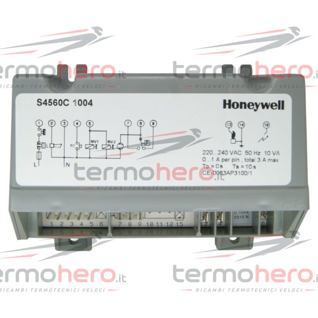 Honeywell S4560C1004 - Scheda Apparecchiatura TP 0 s TS 10 s