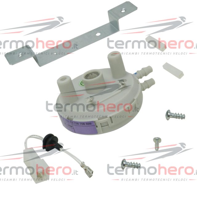 Junkers 8738709736 - Pressostato Differenziale per Celsius, Therm, WR 250 e WR 325