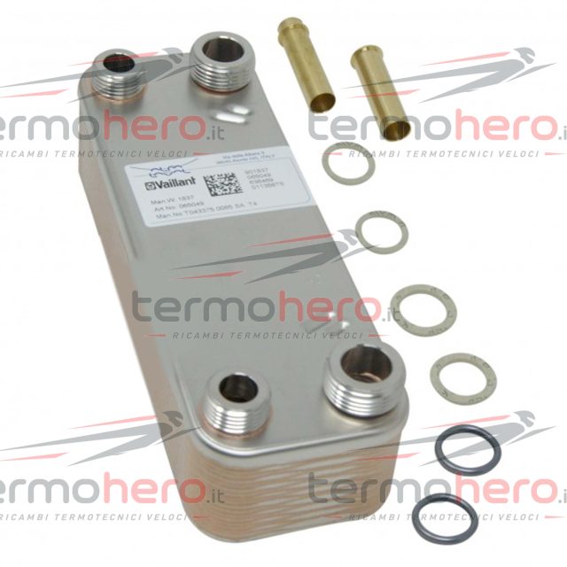 Vaillant 065053 - Scambiatore per VMW 254/2 XE, 255/2 E, 246 E-C e 286 E-C