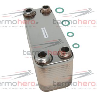 Ferroli 39809340 - Scambiatore 30 Piastre per Econcept 35C e Fersystem 35C