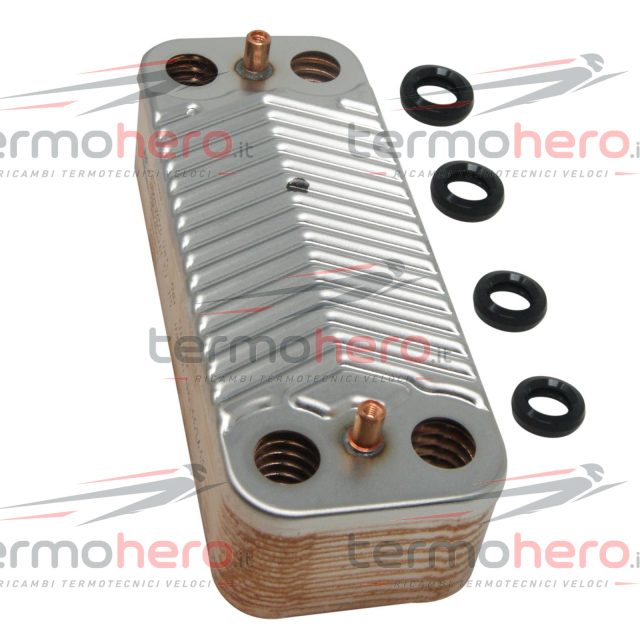 Immergas 3022784 - Scambiatore 18 Piastre per Eolo Superior, Magis Victrix e Victrix