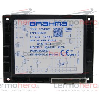 Brahma NDM31 37545051 - Scheda Apparecchiatura Accensione per Riello ex DMN31 37545050
