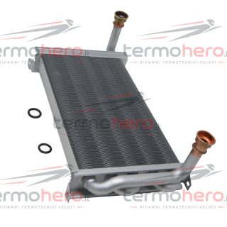Ariston 61010017 - Scambiatore Primario per Microgenus, New Ermetica, New Rugiada, Trend e Uno