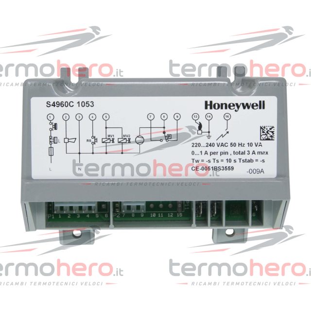 Honeywell S4960C1053 - Scheda Accensione