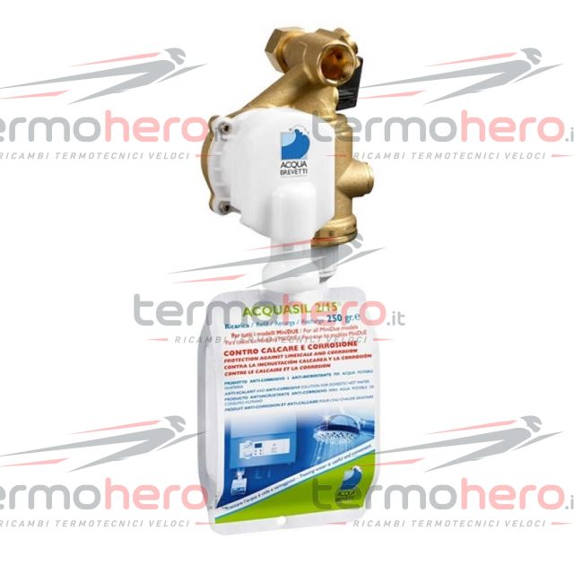 Acqua Brevetti MiniDue - Pompa Dosatrice Volumetrica Meccanica Proporzionale con Filtro 1/2" F