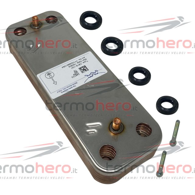 Baxi 7222413 - Scambiatore Sanitario per Prime 24, Prime 26 e Prime 26 Mago