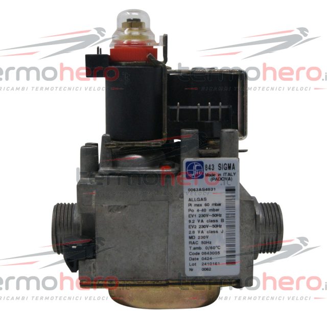 Valvola Gas SIT 843 SIGMA 843005 per Caldaie