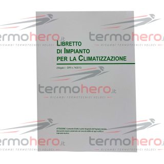 Libretto di Impianto per la Climatizzazione - Allegato I