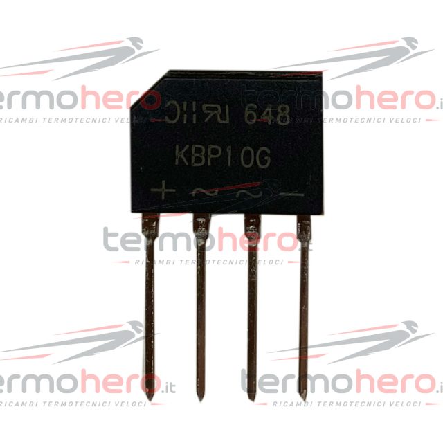 Fondital 6Y41278400 - Ponte a Diodi Raddrizzatore per New Gazelle e Windor