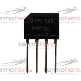 Fondital 6Y41278400 - Ponte a Diodi Raddrizzatore per New Gazelle e Windor